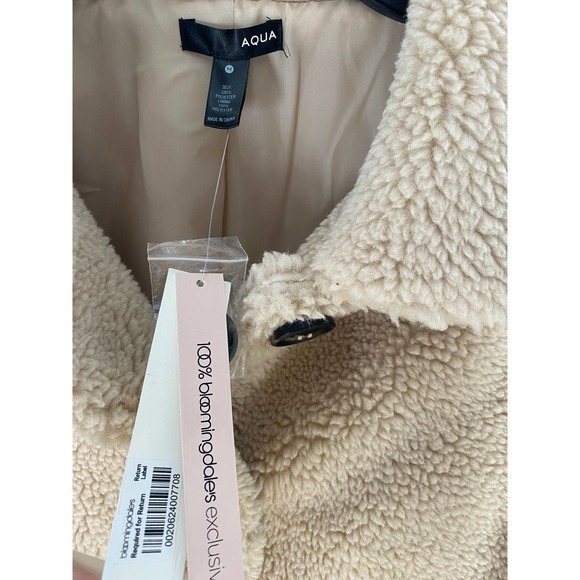 Aqua Teddy Chubby Jacket -Medium - Picture 4 of 7